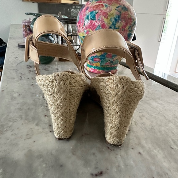 Diane Von Furstenberg Sudan espadrille wedge sandals sz: 8 - Picture 8 of 10